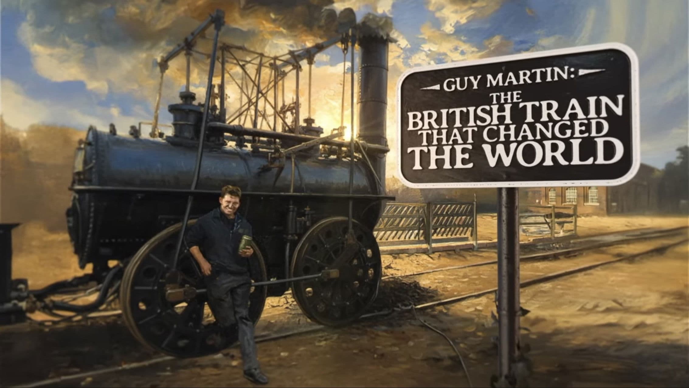 Guy Martin: The British Train That Changed the World backdrop