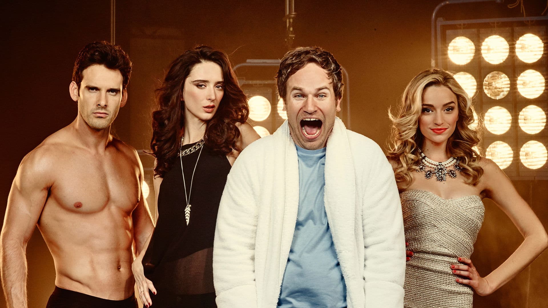 I Live with Models backdrop