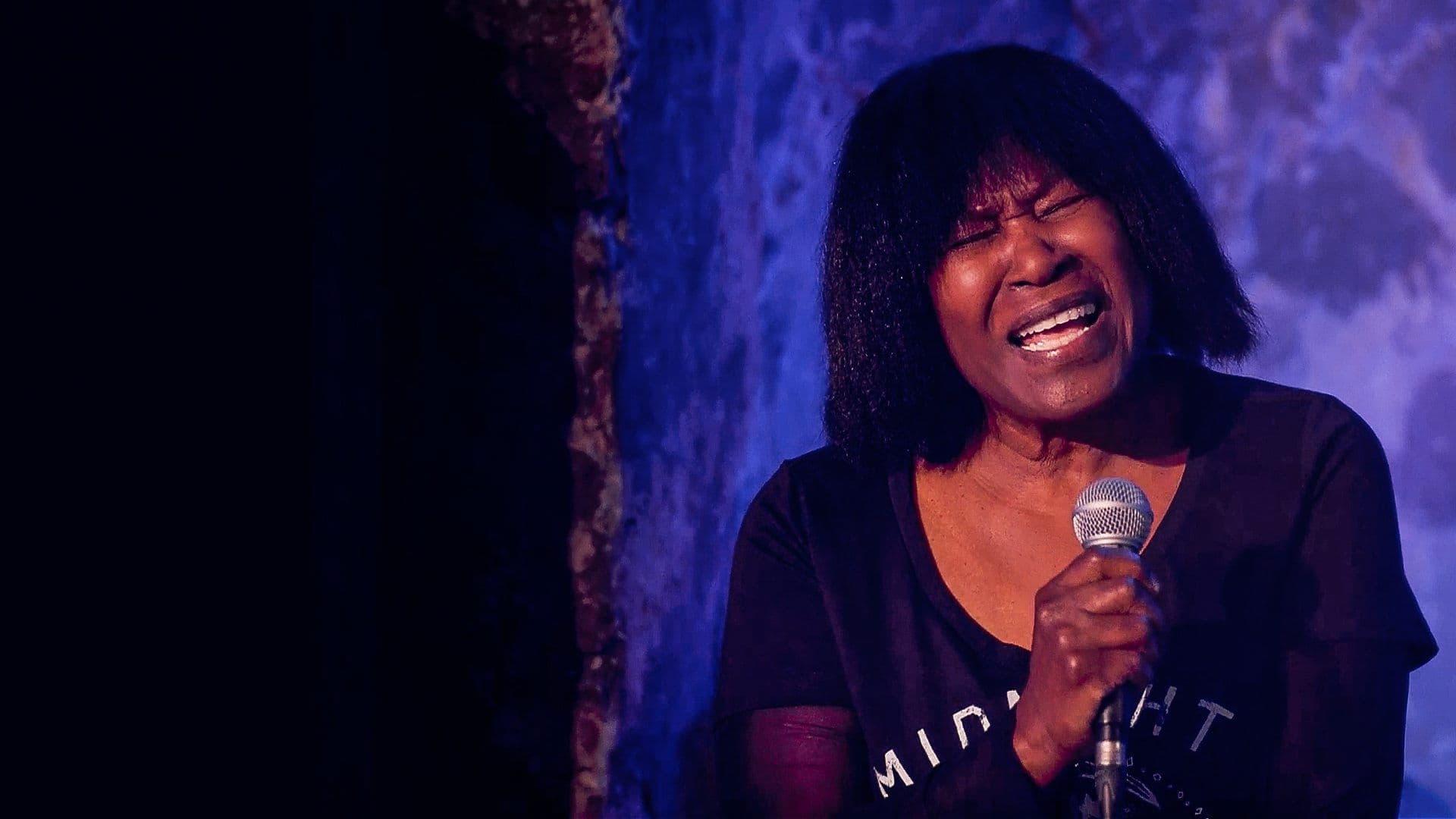 Joan Armatrading at Asylum Chapel backdrop