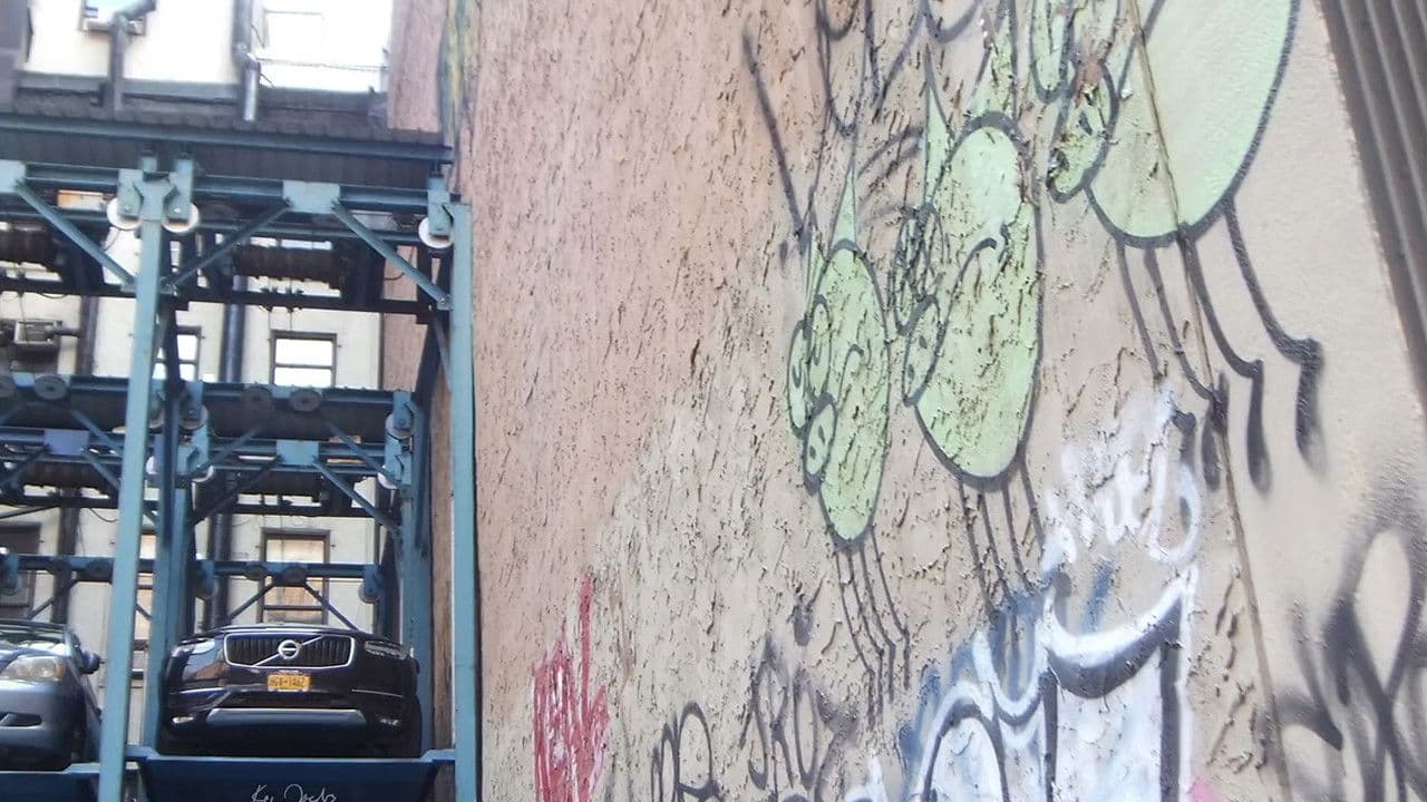 Garage Wall backdrop