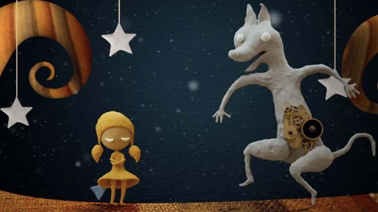 The Fish-Tailed Girl backdrop