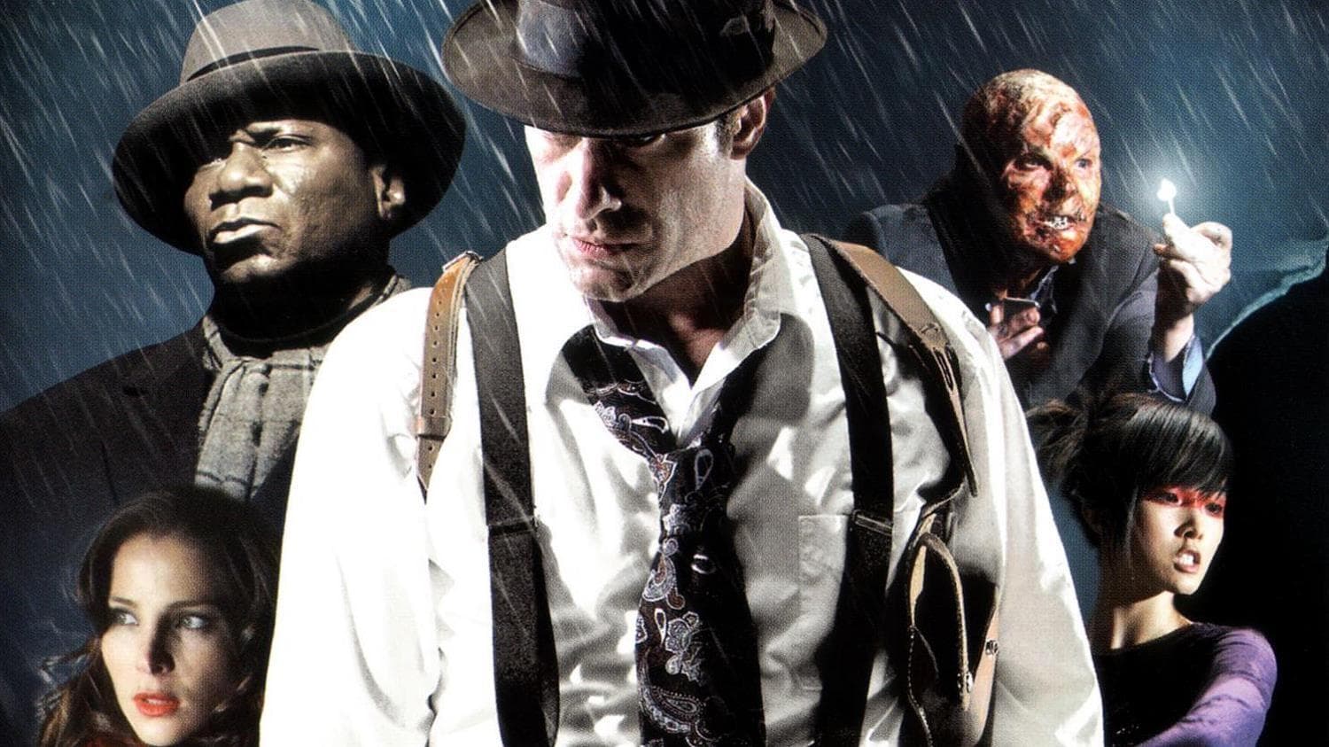 Give 'em Hell, Malone backdrop