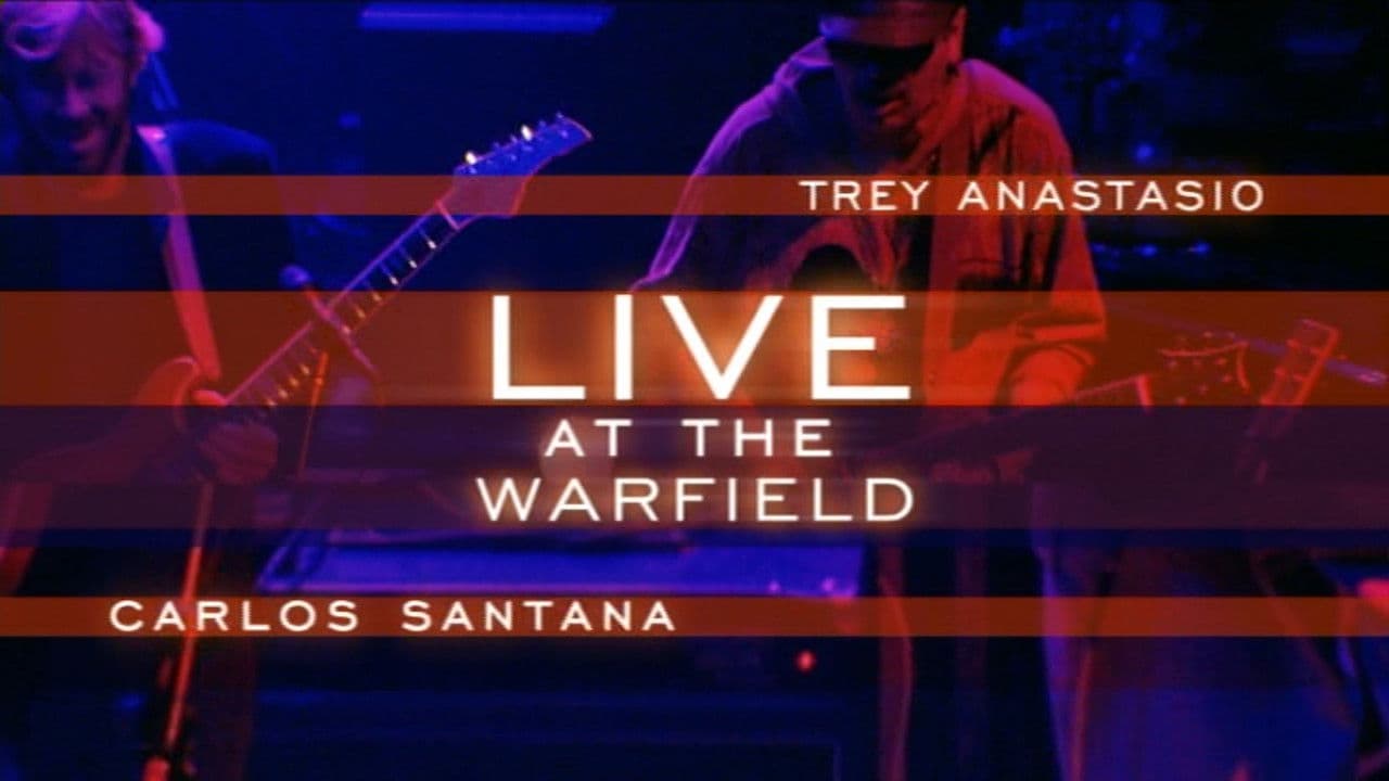Trey Anastasio: Live at the Warfield backdrop